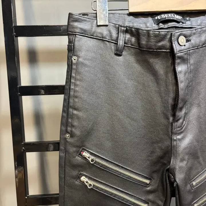 [BUNJANG] Yes Sir Me Eco Leather Pants / (M) 에씰미 에코레더 팬츠