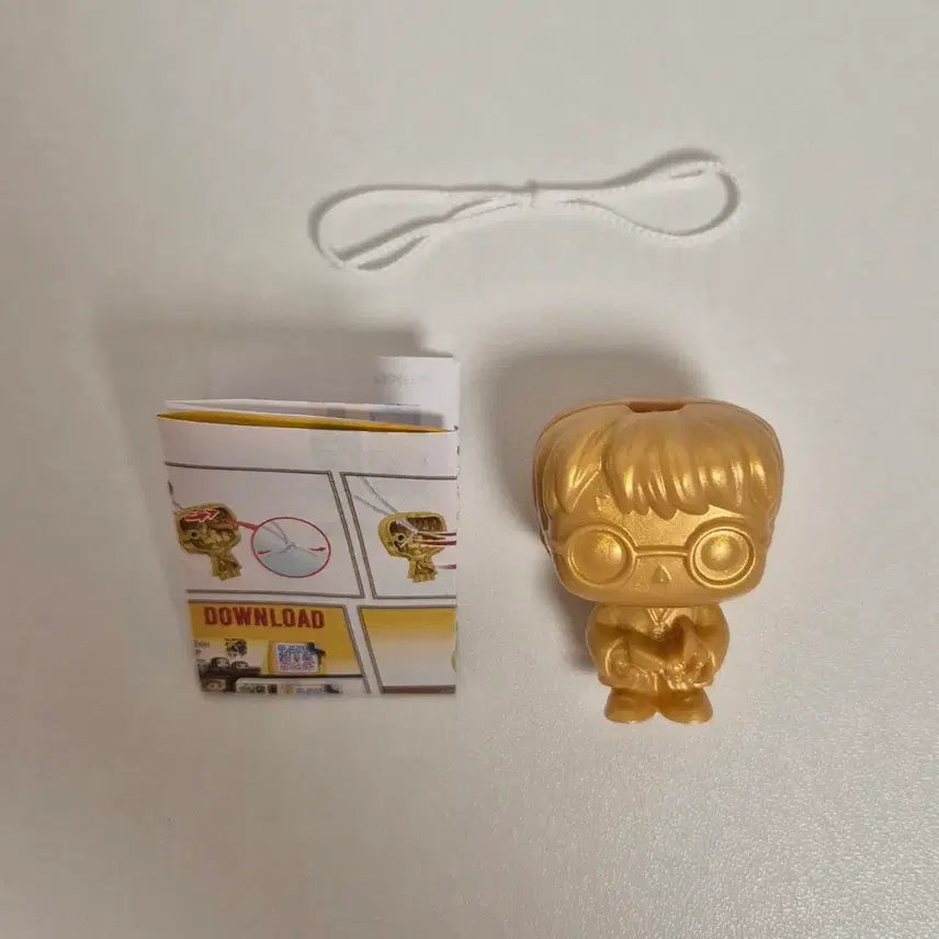[BUNJANG] Harry Potter Takara Tomy Golden Mini Figure Kinder Joy Magic Wand / 해리포터 타카라토미 해리포터 매직완드 마법지팡이 황금미니피규어 킨더조이