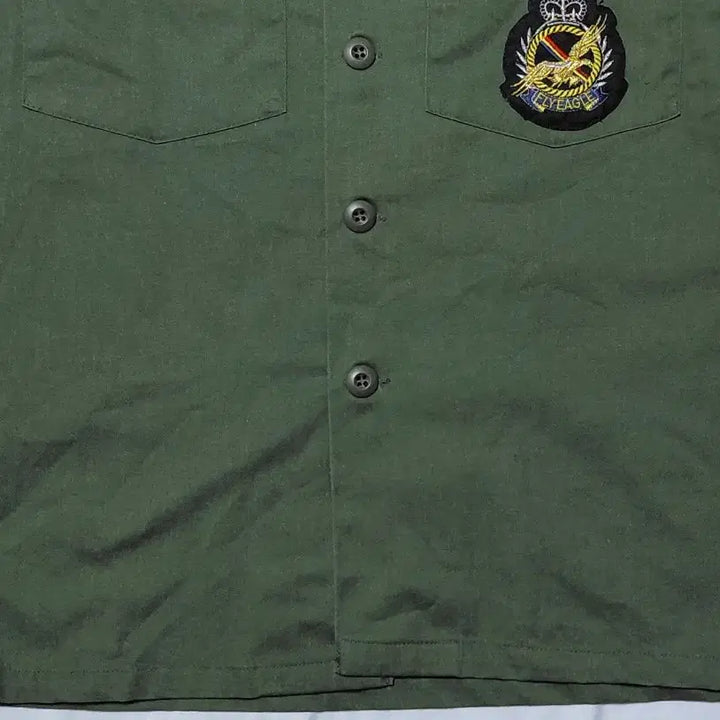 [BUNJANG] Remake OG-507 Utility Shirt with Fair Isle Knit Sleeves / [Remake] 80&