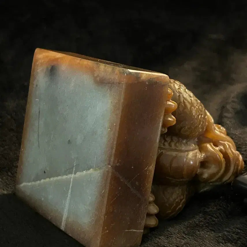 [BUNJANG] Large Stone Seal Impression Stamp / 대형 원석 옥새 낙관 | 낙관 | 인장 | 도장