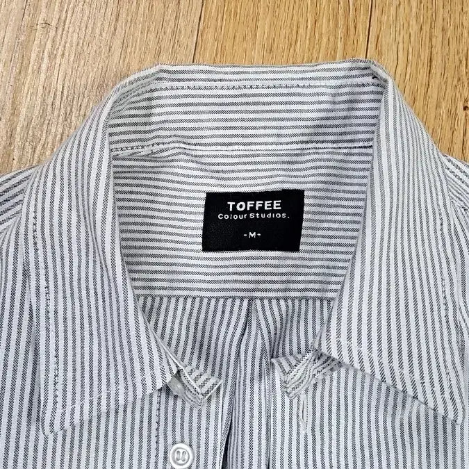 [SOLD OUT] TOPTEE 스트라이프 와이드 긴팔 셔츠