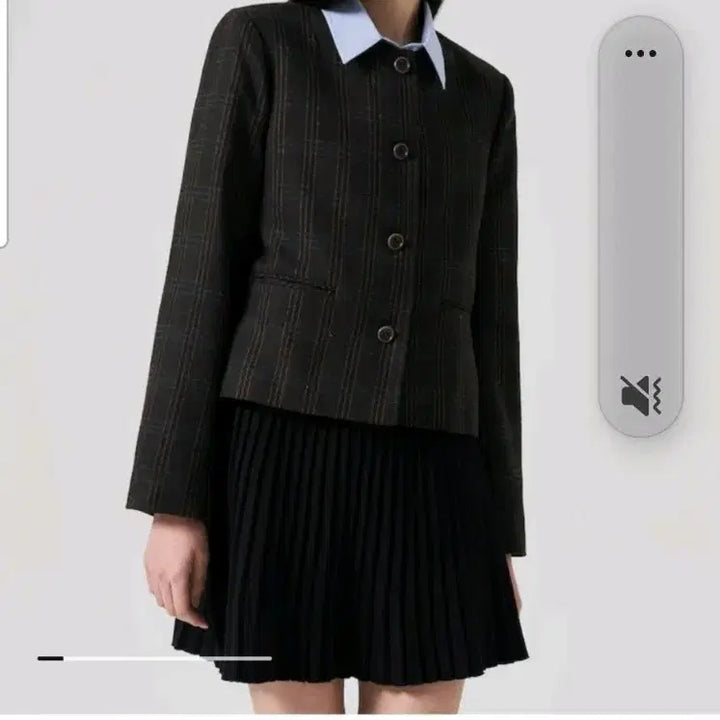 [BUNJANG] 8 Seconds Classic Check Jacket Brown / (S) 에잇세컨즈 클래식 체크 자켓 브라운