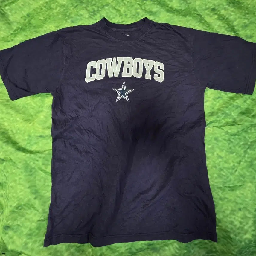 [BUNJANG] NFL Dallas Cowboys Navy Short Sleeve T-shirt / NFL 댈러스 카우보이스 네이비 반팔 티셔츠