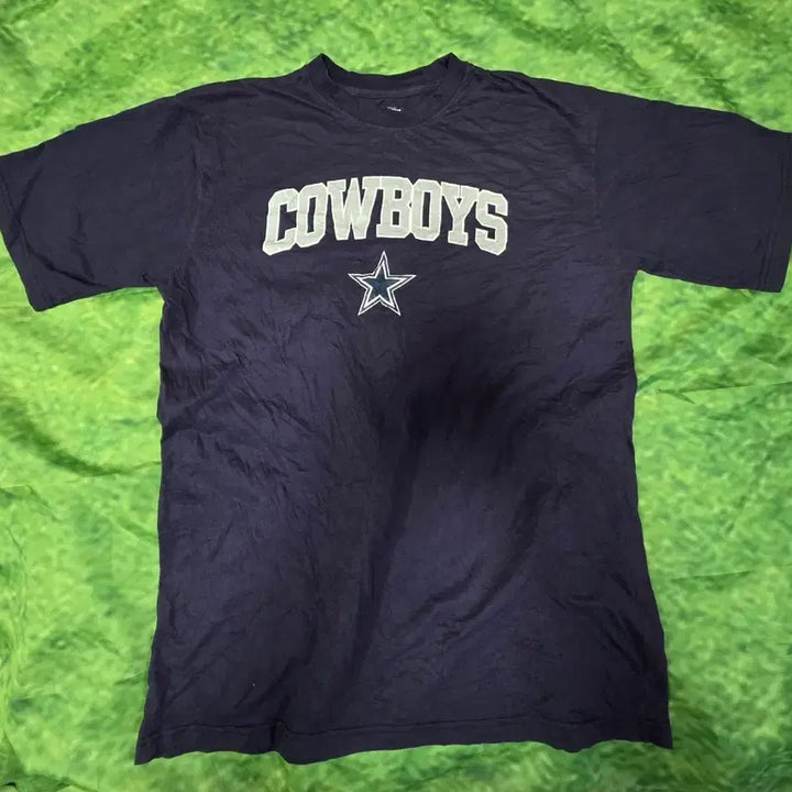 [BUNJANG] NFL Dallas Cowboys Navy Short Sleeve T-shirt / NFL 댈러스 카우보이스 네이비 반팔 티셔츠