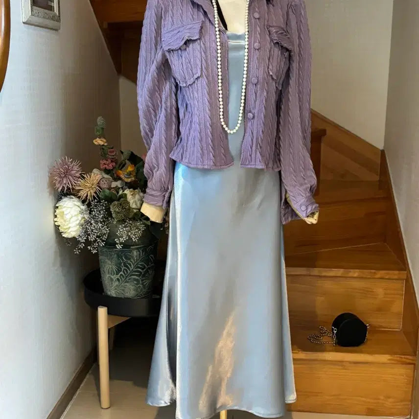 [BUNJANG] Cable Knit Jacket / 니트 자켓