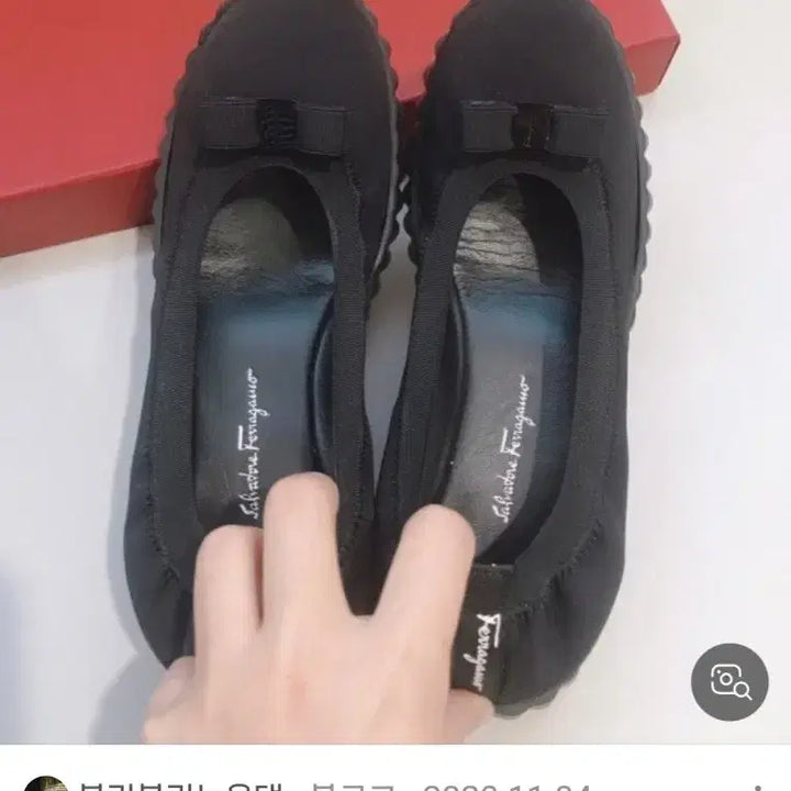 [BUNJANG] Ferragamo Vara Bow Flat Shoes Black 225 / 페라가모 바라 보우 플랫슈즈 블랙 225  새상품