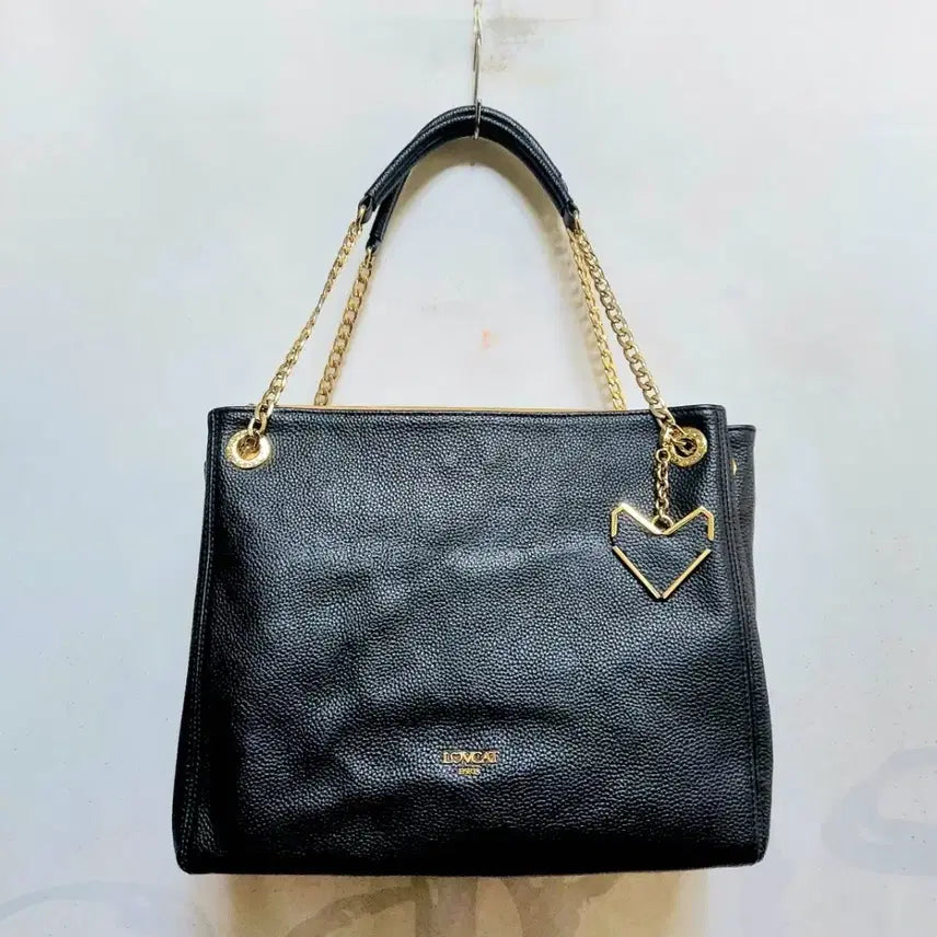 [BUNJANG] Lovecat Leather Shoulder Bag / 러브캣 여성가방/숄더백/가죽가방/1싼/일싼