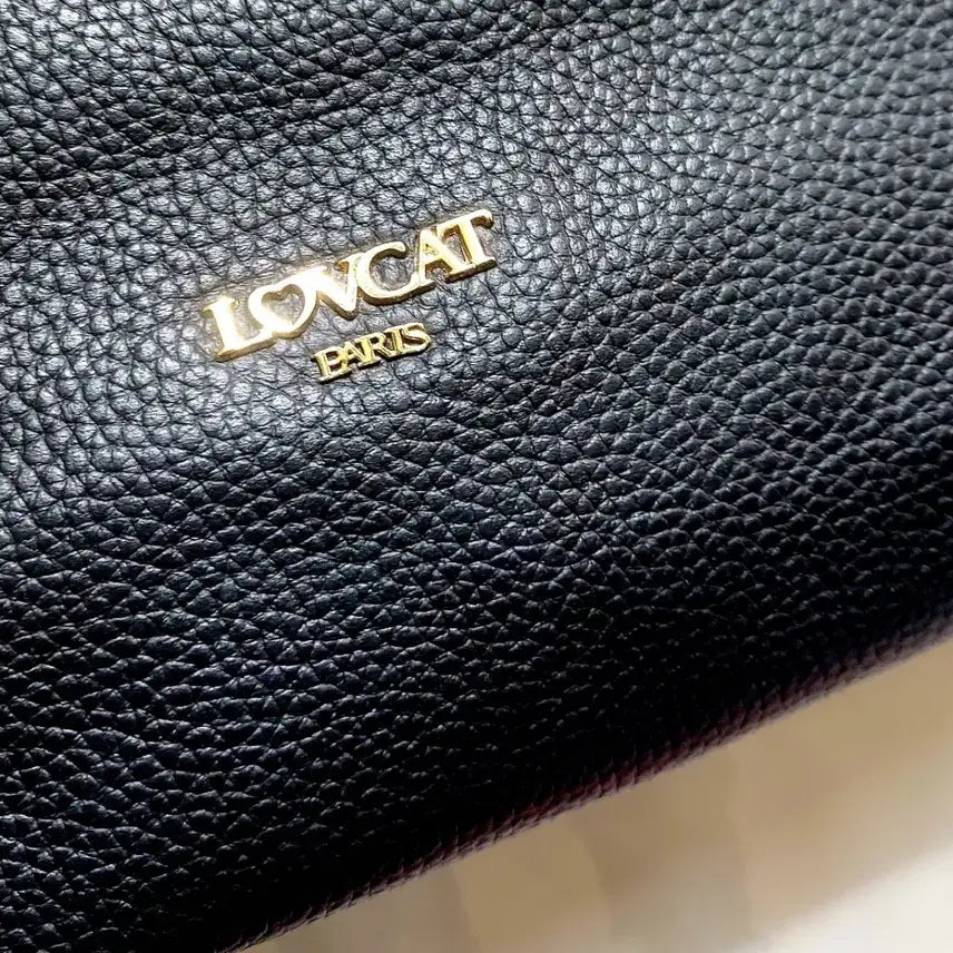 [BUNJANG] Lovecat Leather Shoulder Bag / 러브캣 여성가방/숄더백/가죽가방/1싼/일싼