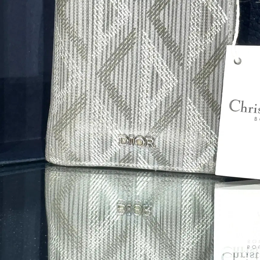 [BUNJANG] Dior CD Diamond Organizer Card Wallet - Gray / 디올 CD 다이아몬드 오거나이저 카드지갑 그레이