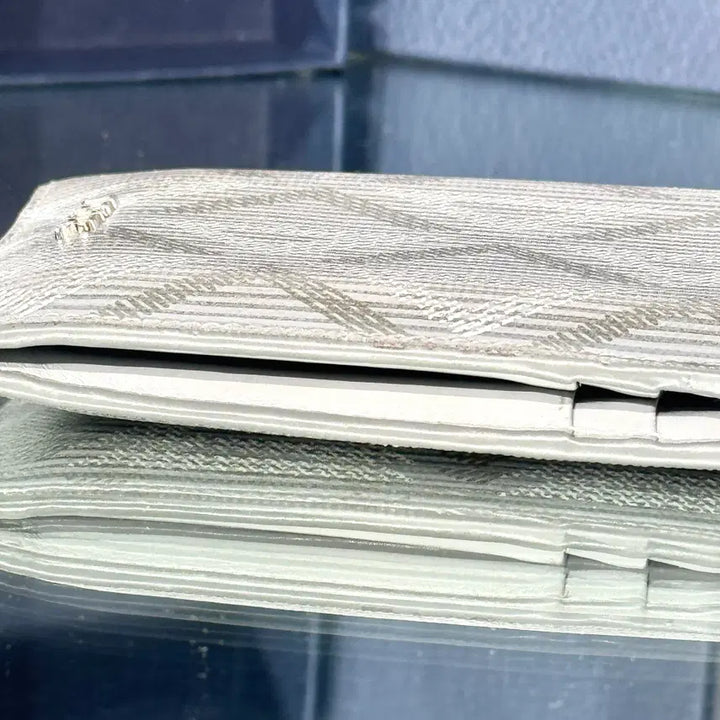 [BUNJANG] Dior CD Diamond Organizer Card Wallet - Gray / 디올 CD 다이아몬드 오거나이저 카드지갑 그레이