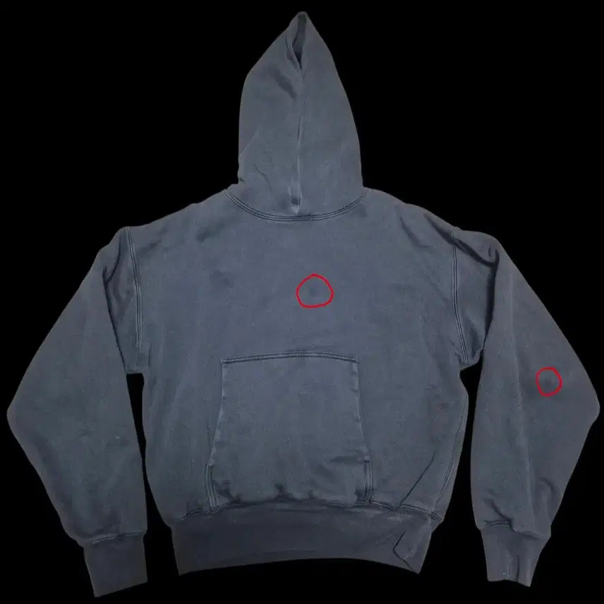 [BUNJANG] M Yeezy Gap Perfect Hoodie Black / [ M ] 이지갭 퍼펙트 후디 블랙