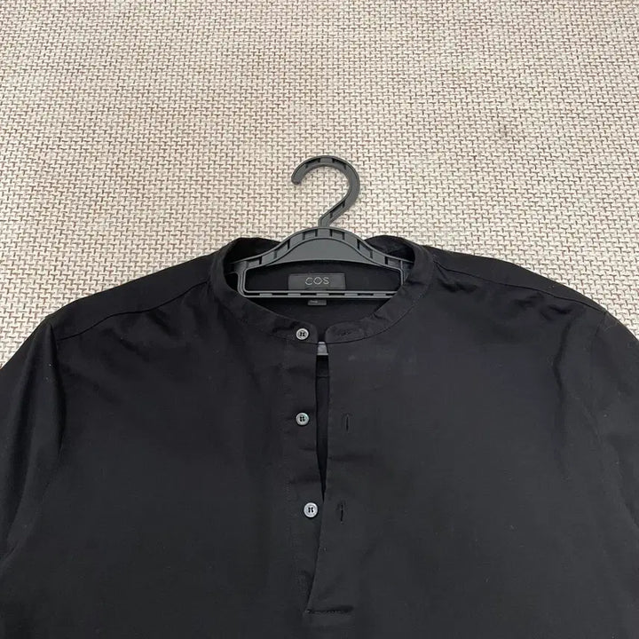 [BUNJANG] M COS China Neck Long Sleeve T-shirt / M COS 차이나넥 긴팔티셔츠 N.8661