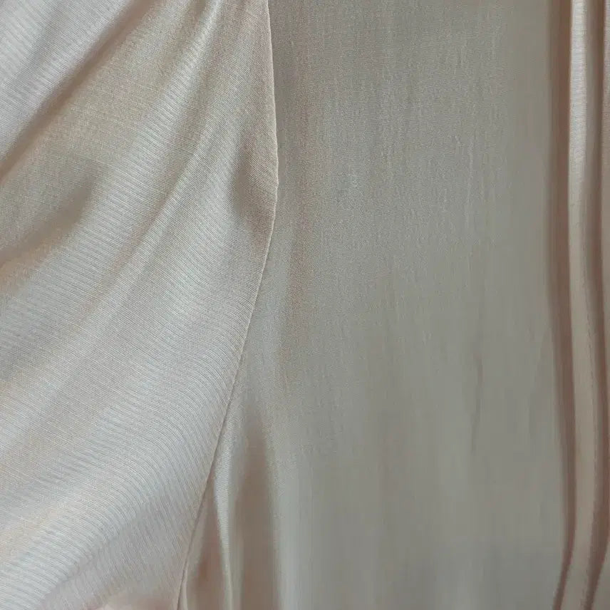 [BUNJANG] Cindy Pink Frill Long Dress / 핑크색 프릴 롱 원피스 리본 장식 신디