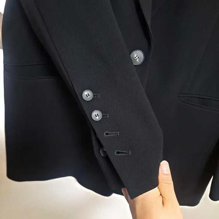 [BUNJANG] IF MICHAA Black Jacket / IF MICHAA 블랙 자켓