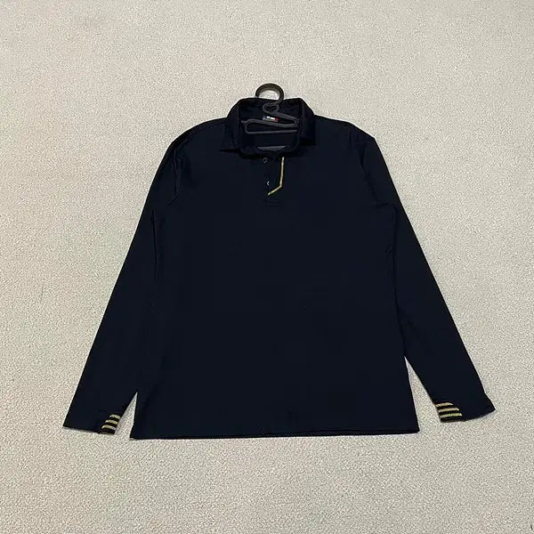 [BUNJANG] Castelbajac Functional Long Sleeve Polo Shirt / M 까스텔바작 긴팔 기능성 카라티셔츠 N.4182