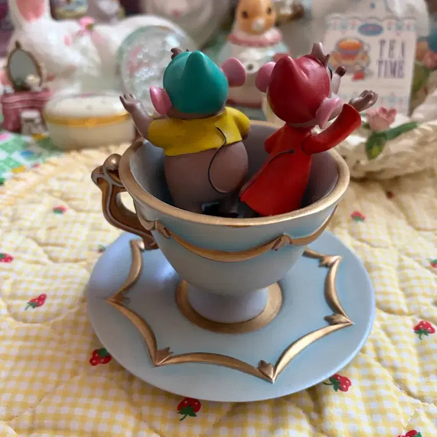 [SOLD OUT] 디즈니 신데렐라 쥐 거스/자크 Trinket Dish 보석트레이