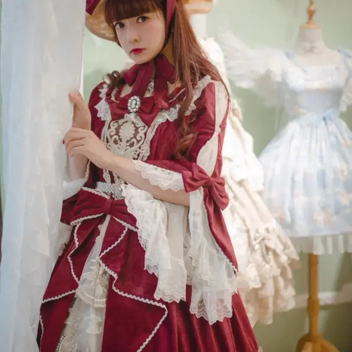 [BUNJANG] Miss Point Lolita Dress Set / 미스 포인트 miss point 히메 로리타 양복 판매 합니다!