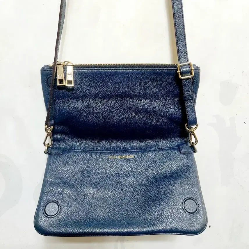 [BUNJANG] Louis Quatorze Leather Shoulder Bag Crossbody Bag / 루이까또즈 여성 가방/가죽 숄더백 크로스백/일싼