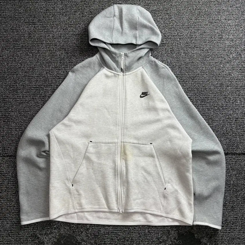 [BUNJANG] Nike Futura Tech Pack Colorblock Hoodie Zip-Up / 나이키 퓨추라 테크팩 배색 후디 집업 3577