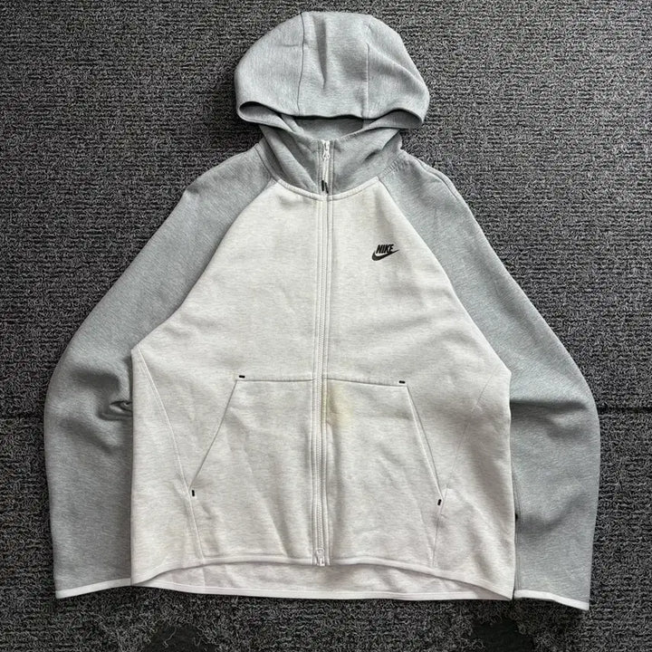 [BUNJANG] Nike Futura Tech Pack Colorblock Hoodie Zip-Up / 나이키 퓨추라 테크팩 배색 후디 집업 3577