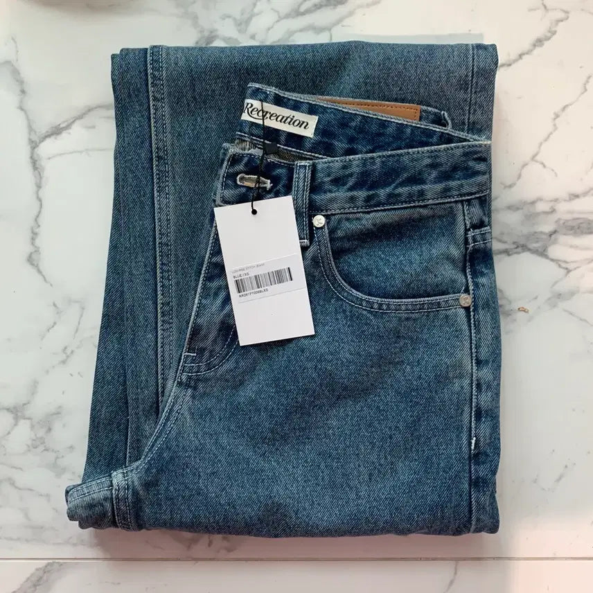[BUNJANG] Rest &amp; Recreation Low Rise Stitch Jeans / XS / 레스트앤레크레이션 LOW RISE STITCH JEANS / XS 사이즈