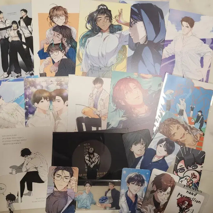 [SOLD OUT] (일괄) 어바등 엽서 포카 굿즈 세트 어드님 신해량 박무현