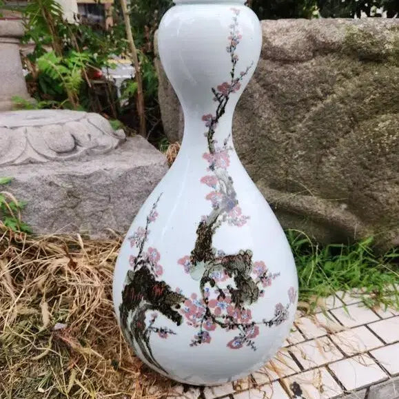 [BUNJANG] Haedong Yo-ye Large Iron Painted Plum Blossom Mountain Jar / 도자기 해동도예 대형 철화매문 산두병