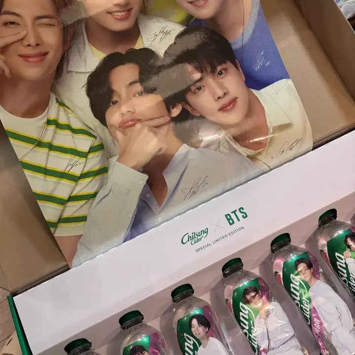[BUNJANG] BTS Special Edition Chilsung Cider Poster Set (Sealed) / [미개봉]방탄소년단 BTS 한정판 칠성사이다 포스터 세트 판매