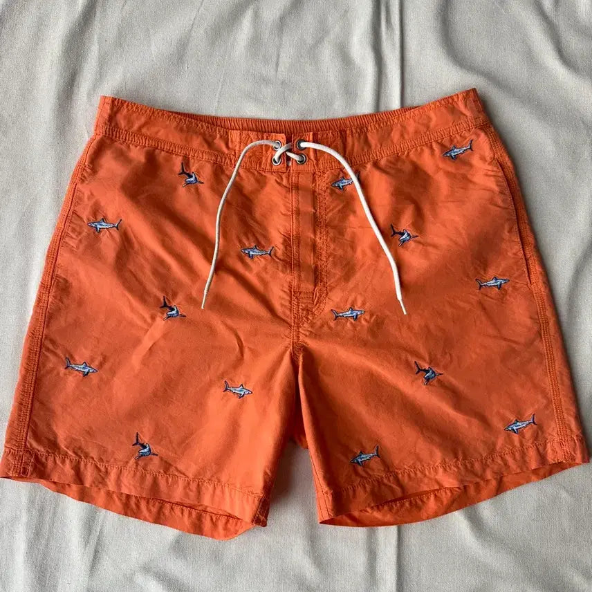 [BUNJANG] Polo Ralph Lauren Shark Embroidery Swim Shorts / 폴로 랄프로렌 상어자수 스윔쇼츠 L