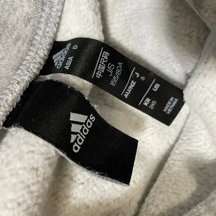 [BUNJANG] Adidas Fleece Long Sweatshirt XXS / XXS 아디다스 기모 롱 맨투맨 N.3822
