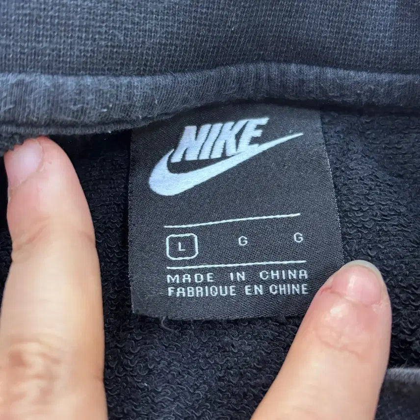 [BUNJANG] Nike Small Logo Crewneck T-shirt / L 나이키 스몰로고 맨투맨 티셔츠 0317E
