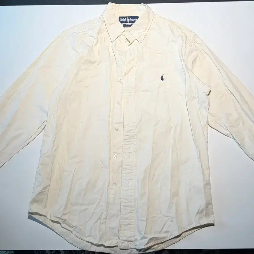 [SOLD OUT] 랄프로렌 아이보리 긴팔셔츠