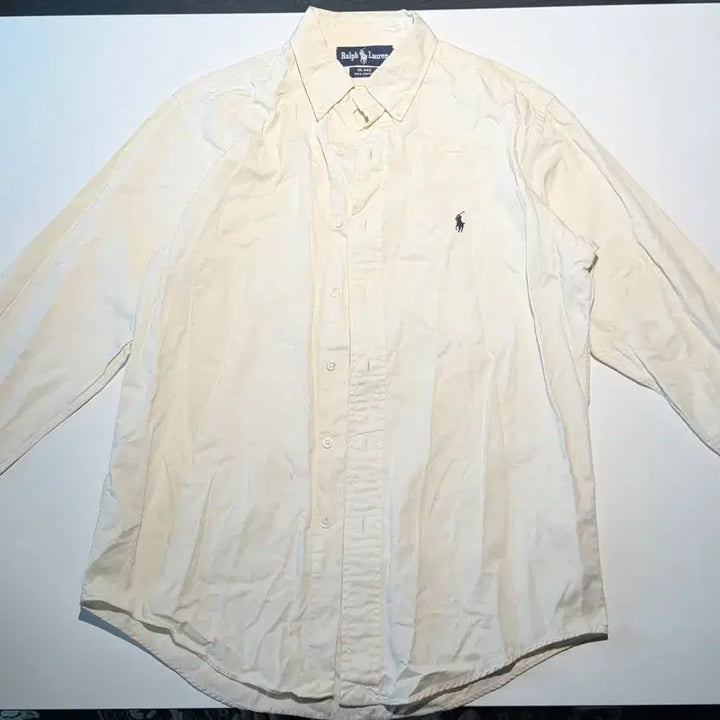 [SOLD OUT] 랄프로렌 아이보리 긴팔셔츠