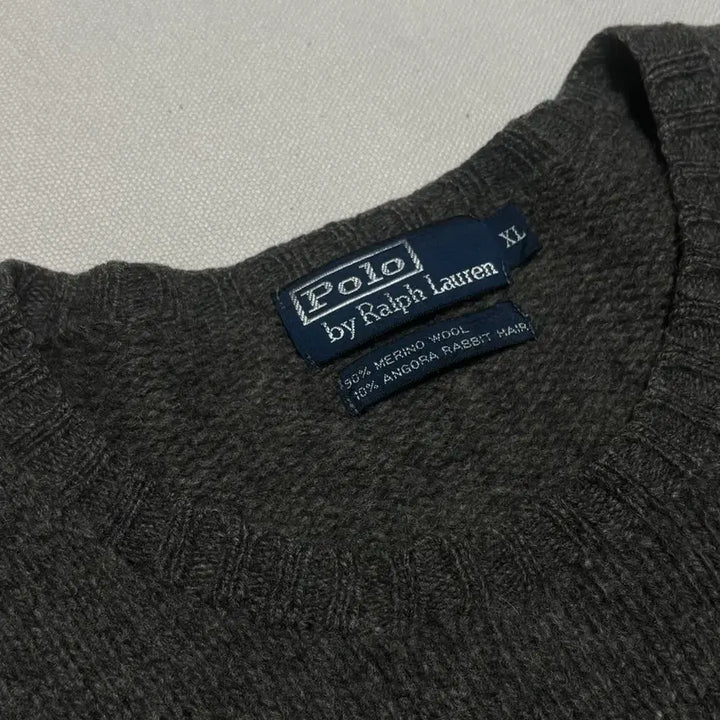 [BUNJANG] Polo Ralph Lauren Merino Wool Angora Blend Knit Sweater / XL 폴로랄프로렌 메리노울 앙고라 혼방 니트