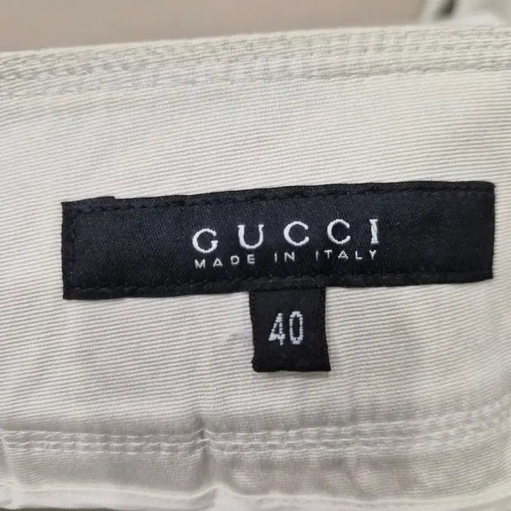 [BUNJANG] Gucci Gold Buckle Wide Pants / GUCCI 구찌 정품 여성 벨트 와이드 팬츠