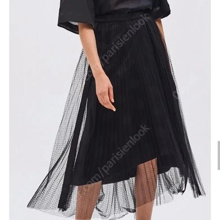 [SOLD OUT] 시스템 밴딩 글리터 튤 스커트