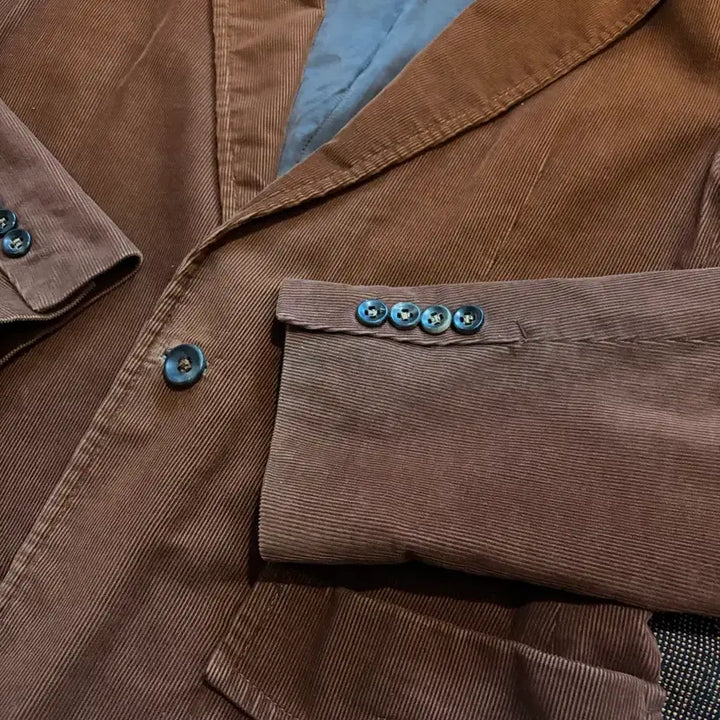 [BUNJANG] Time Homme Corduroy Blazer Jacket Brown / 100) 타임옴므 코듀로이 블레이저 자켓 브라운