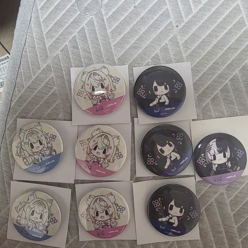 [BUNJANG] Hololive Animeplus Collaboration Badge / 홀로라이브 애니플러스콜라보 캔뱃지