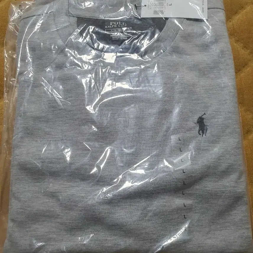 [BUNJANG] Polo Ralph Lauren Long Sleeve Gray T-shirt / 폴로 랄프로렌 긴팔티 회색 L 새상품