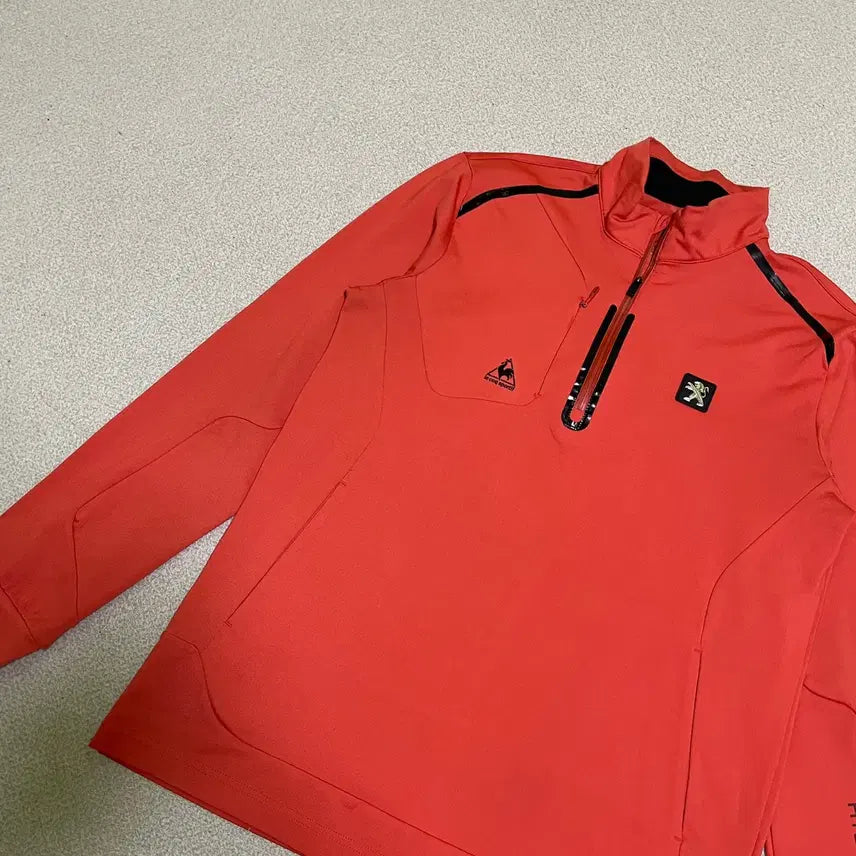 [BUNJANG] Le Coq Sportif Functional Long Sleeve Shirt / L 르꼬그 반집업 기능성 긴팔티셔츠 N.1369