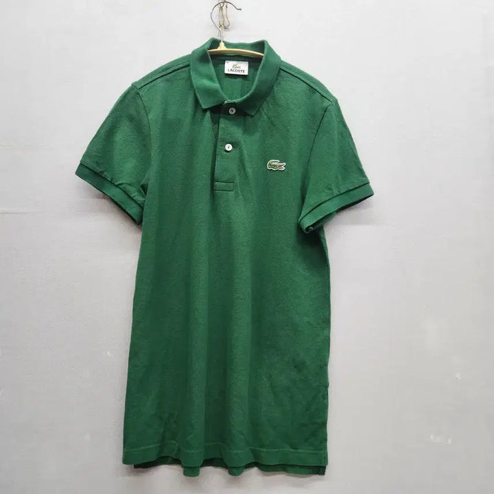 [BUNJANG] Lacoste Signature PK Polo Shirt (Size S) / 라코스테 로고 시그니처 색상 PK 반팔카라 4(S)