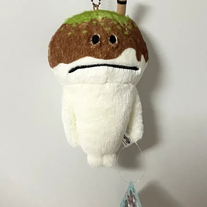 [BUNJANG] Nameko Plush Keychain / 나메코 인형 키링