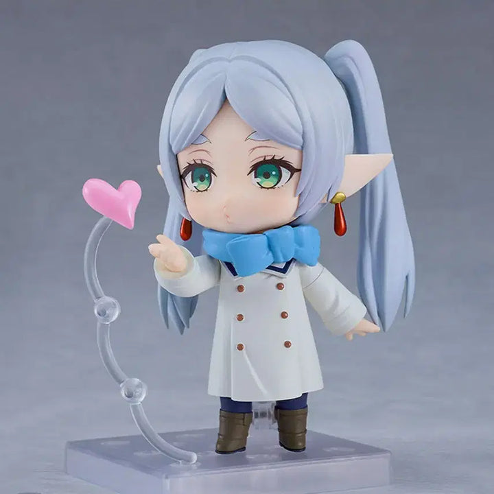 [BUNJANG] Good Smile Company Frieren Winter Uniform Figure / 굿스마일컴퍼니 넨도로이드 프리렌 동복 장송의 프리렌 피규어 굿즈