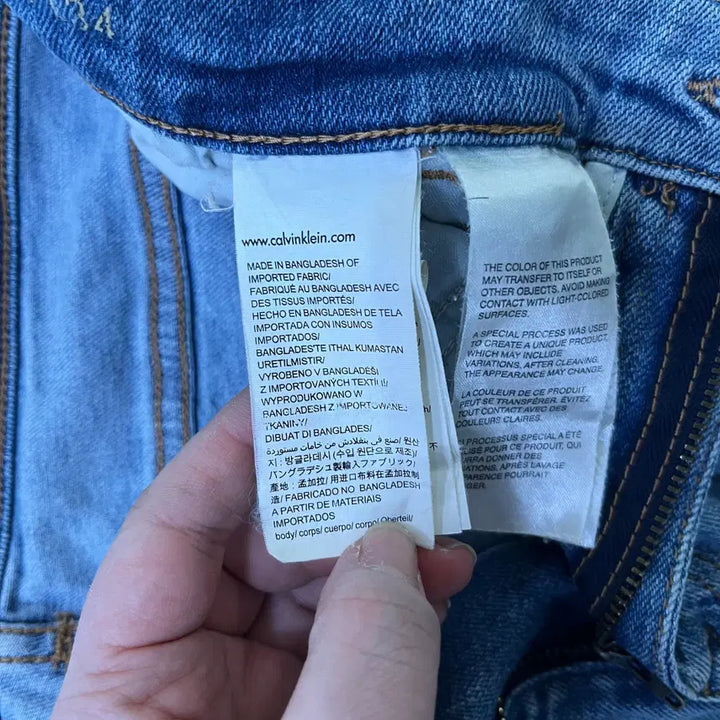[BUNJANG] Calvin Klein Jeans Denim Jeans 0317M / 34 캘빈클라인진스 데님 청바지 0317M