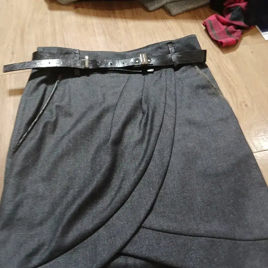 [BUNJANG] 96 NineSix Wool Mini Skirt / 96나인식스 울 미니스커트