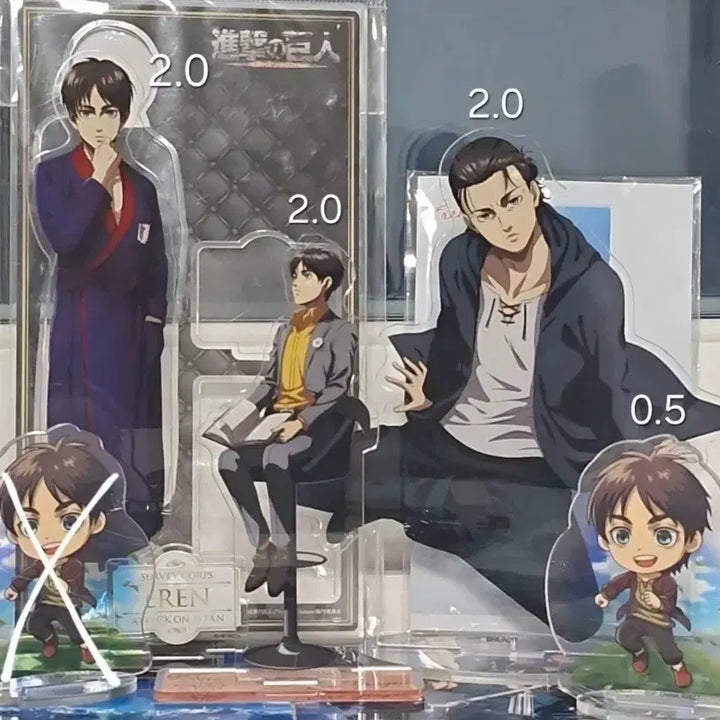 [BUNJANG] Attack on Titan Eren Yeager Acrylic Stand / 진격의 거인 진격거 에렌 예거 아크릴 스탠드