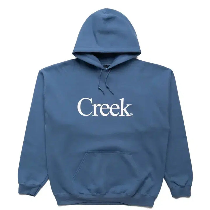 [SOLD OUT] [M] Creek 크릭 뉴욕 한정판 후드티 블루 네이비 정품 새상품