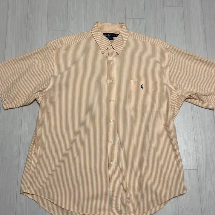 [BUNJANG] Polo Ralph Lauren Big Fit Short Sleeve Shirt / 폴로 랄프로렌 반팔 빅셔츠 L