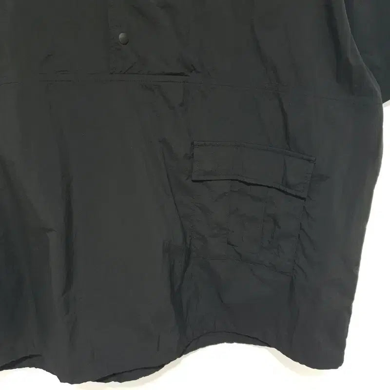 [BUNJANG] Uniform Bridge Nylon Pullover T-shirt / 유니폼 브릿지 나일론 풀오버 스트링 반팔 L_S0168