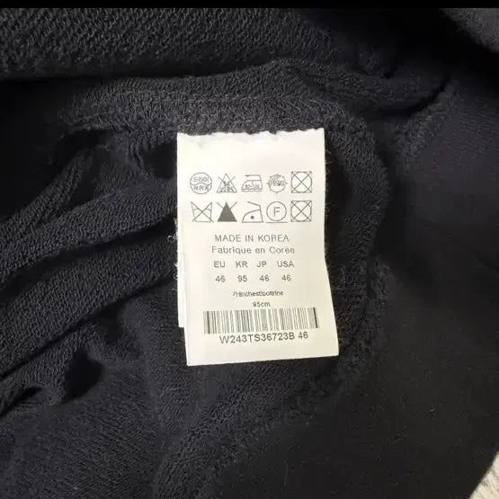 [SOLD OUT] 우영미 플라워 프린팅 블랙 후드티